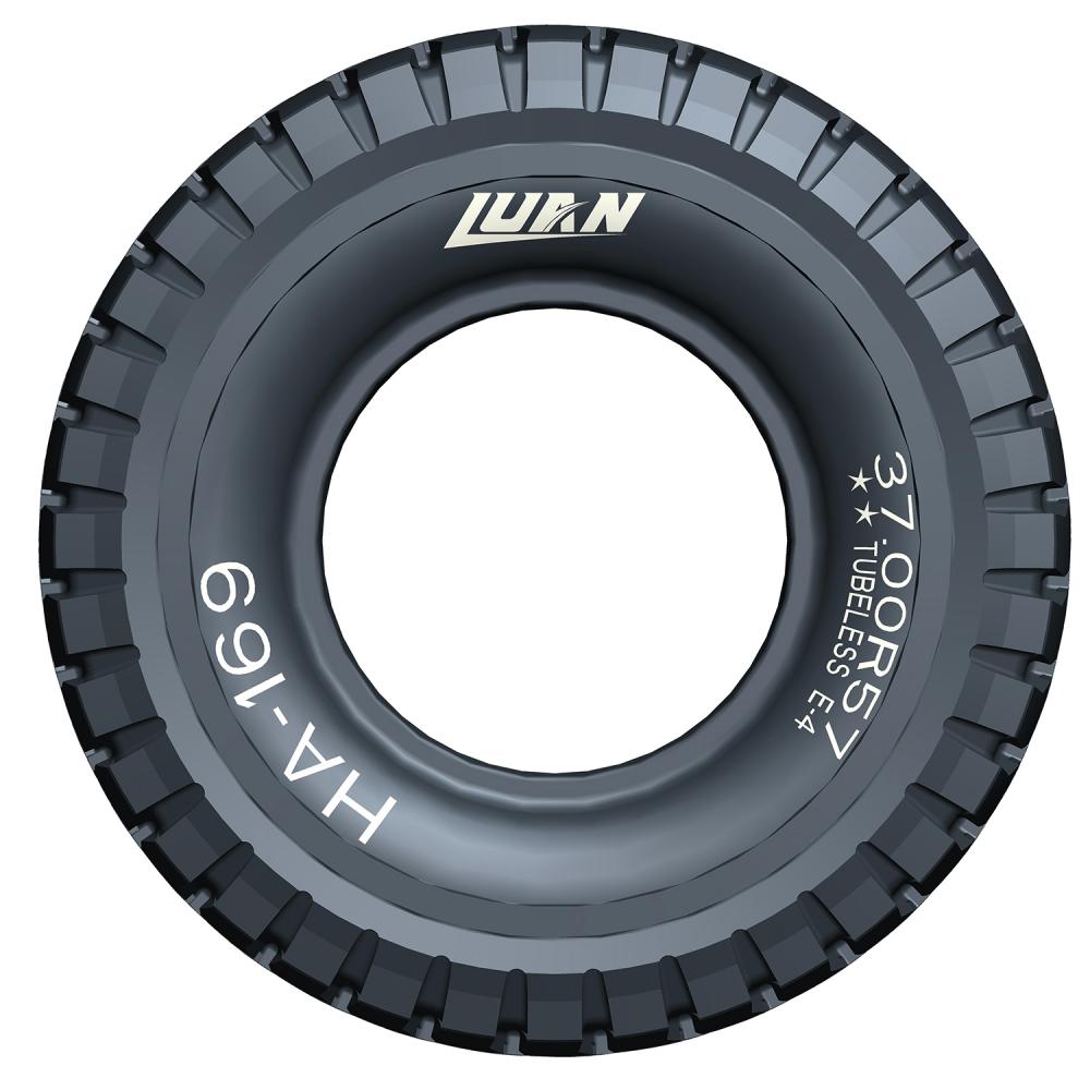 质优价美的全钢工程机械轮胎适用于煤矿;高质量的陆安牌巨型工程车轮胎
